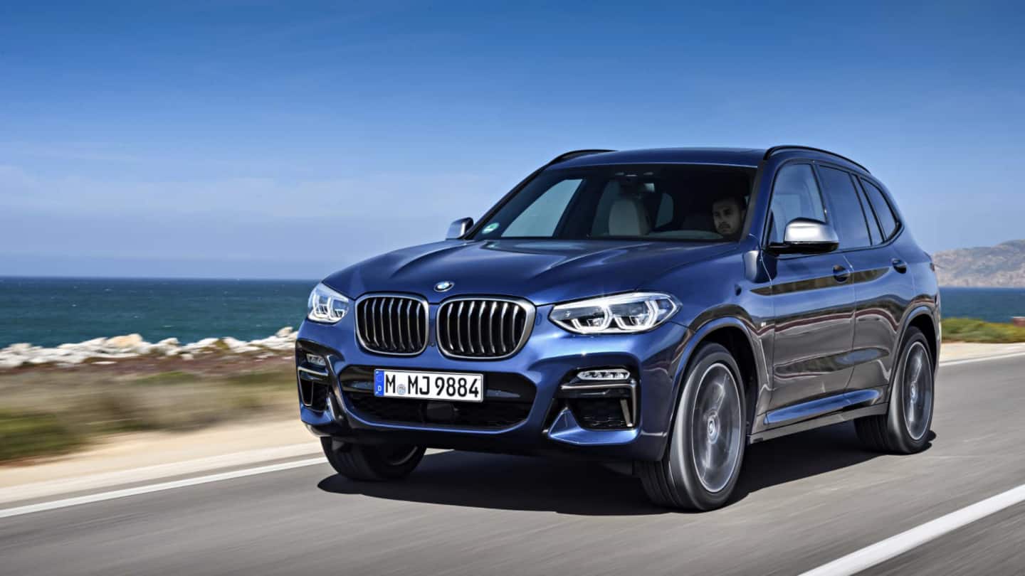 BMW now accepting bookings for 2022 X3 SUV in India