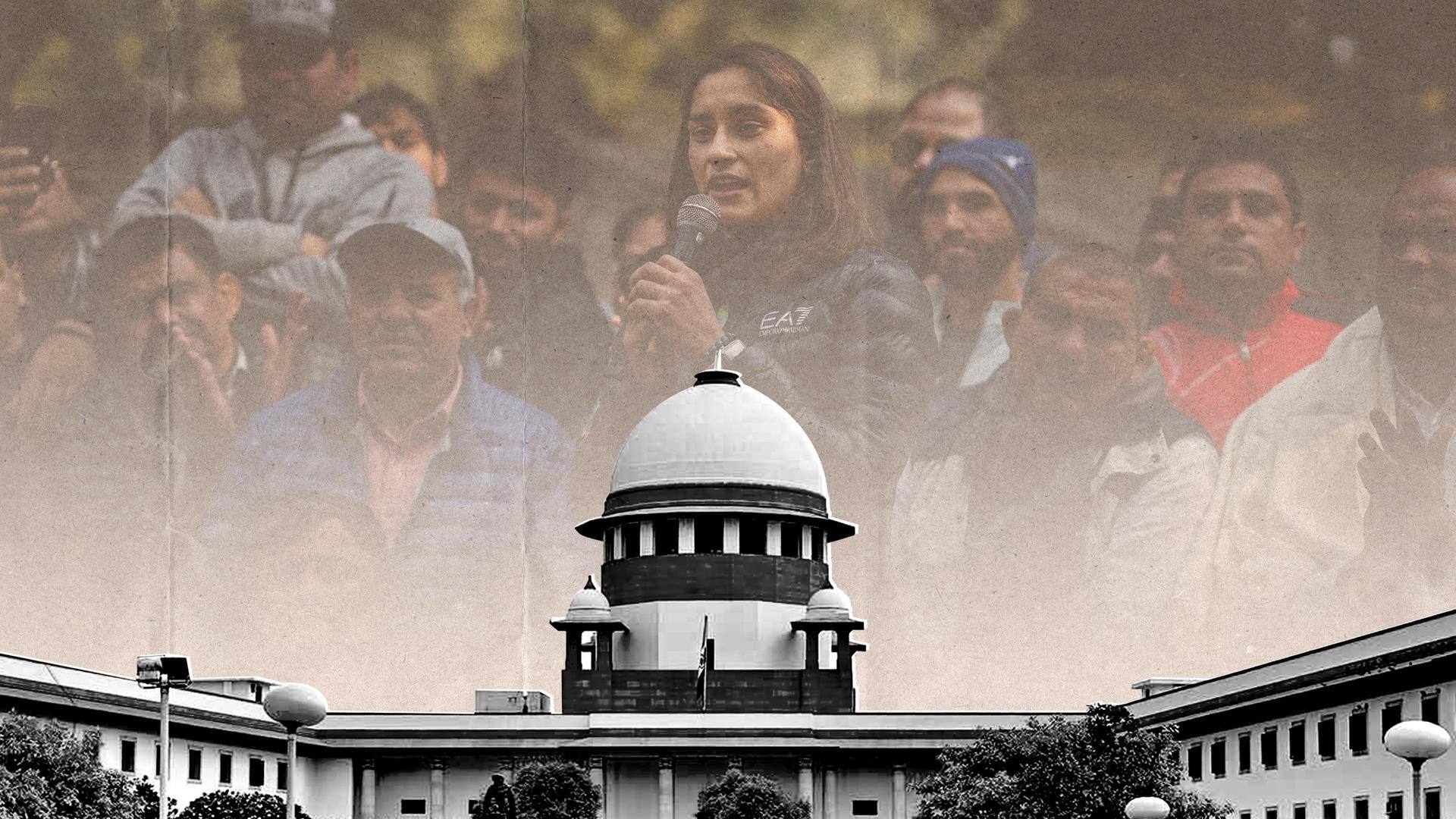 Protesting wrestlers move Supreme Court seeking FIR against WFI chief