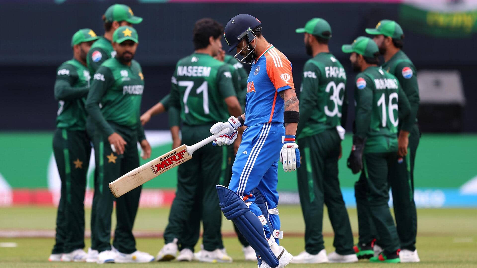T20 World Cup: Pakistan bowl out India for first time