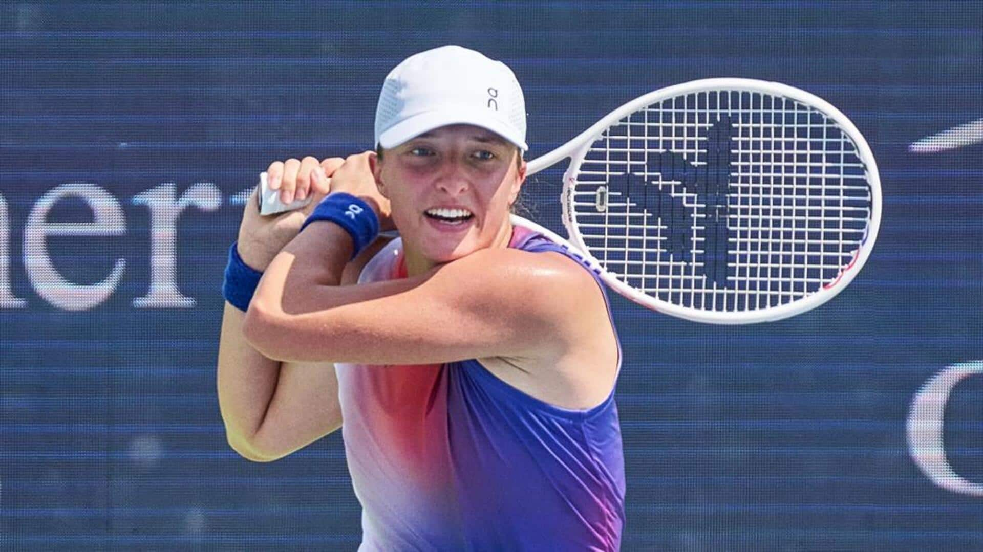 Aryna Sabalenka downs Iga Swiatek to reach Cincinnati Open final