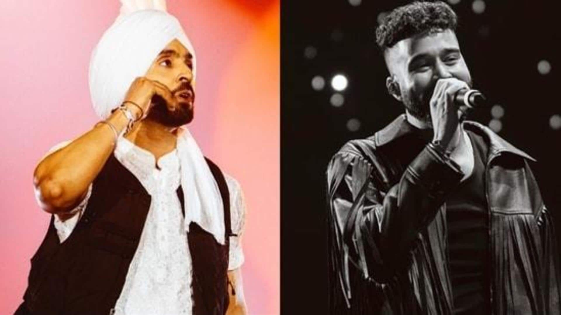 AP Dhillon reacts after Diljit denies blocking him on Instagram