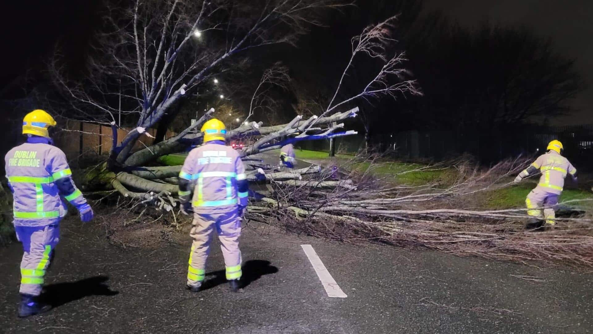 UK issues rare weather warning as 161km/h wind approaches