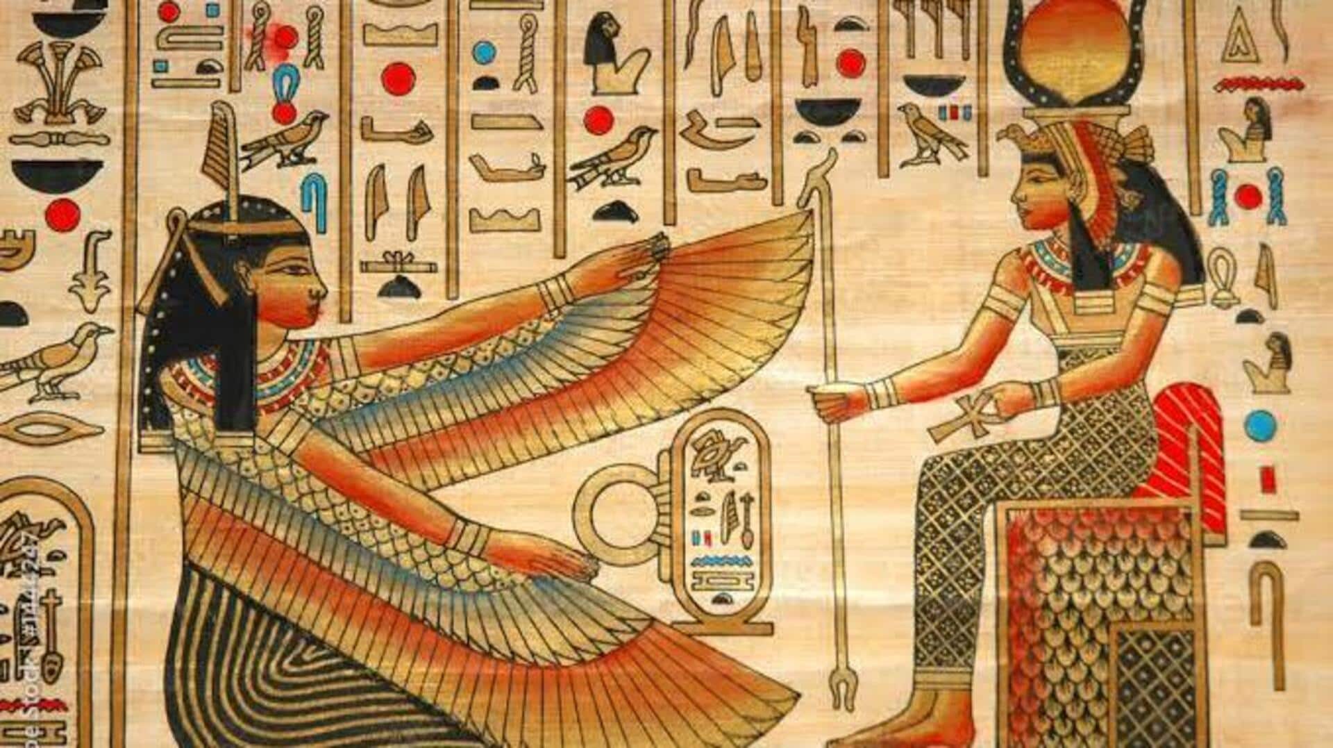 What are papyrus paintings?