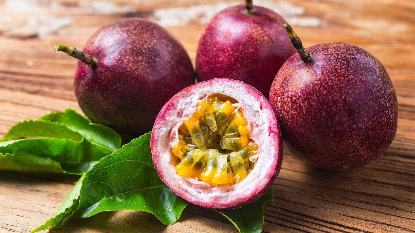 5 reasons you should include passion fruit in your diet