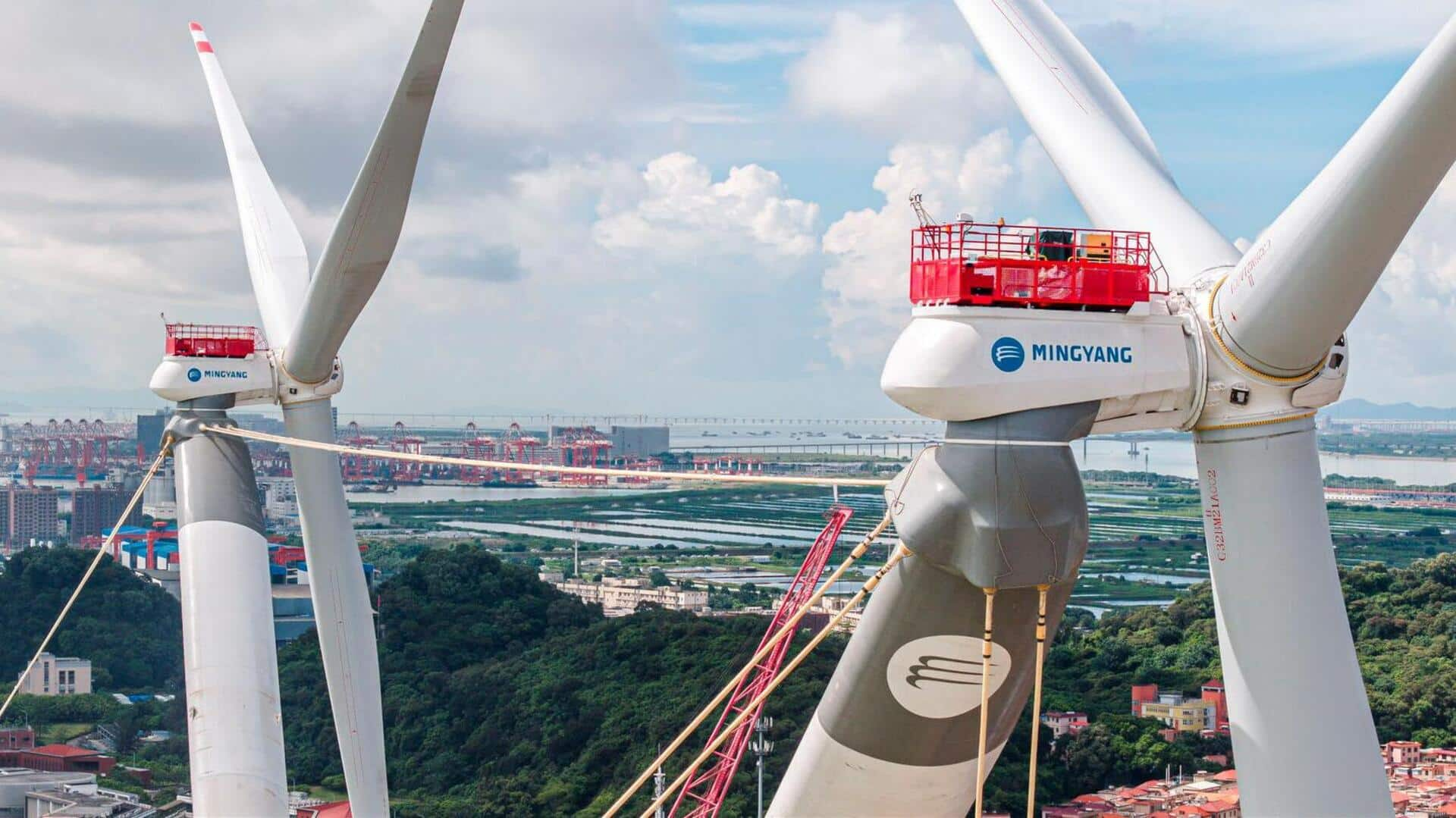 China's new turbine can power 30,000 homes annually, survive hurricanes