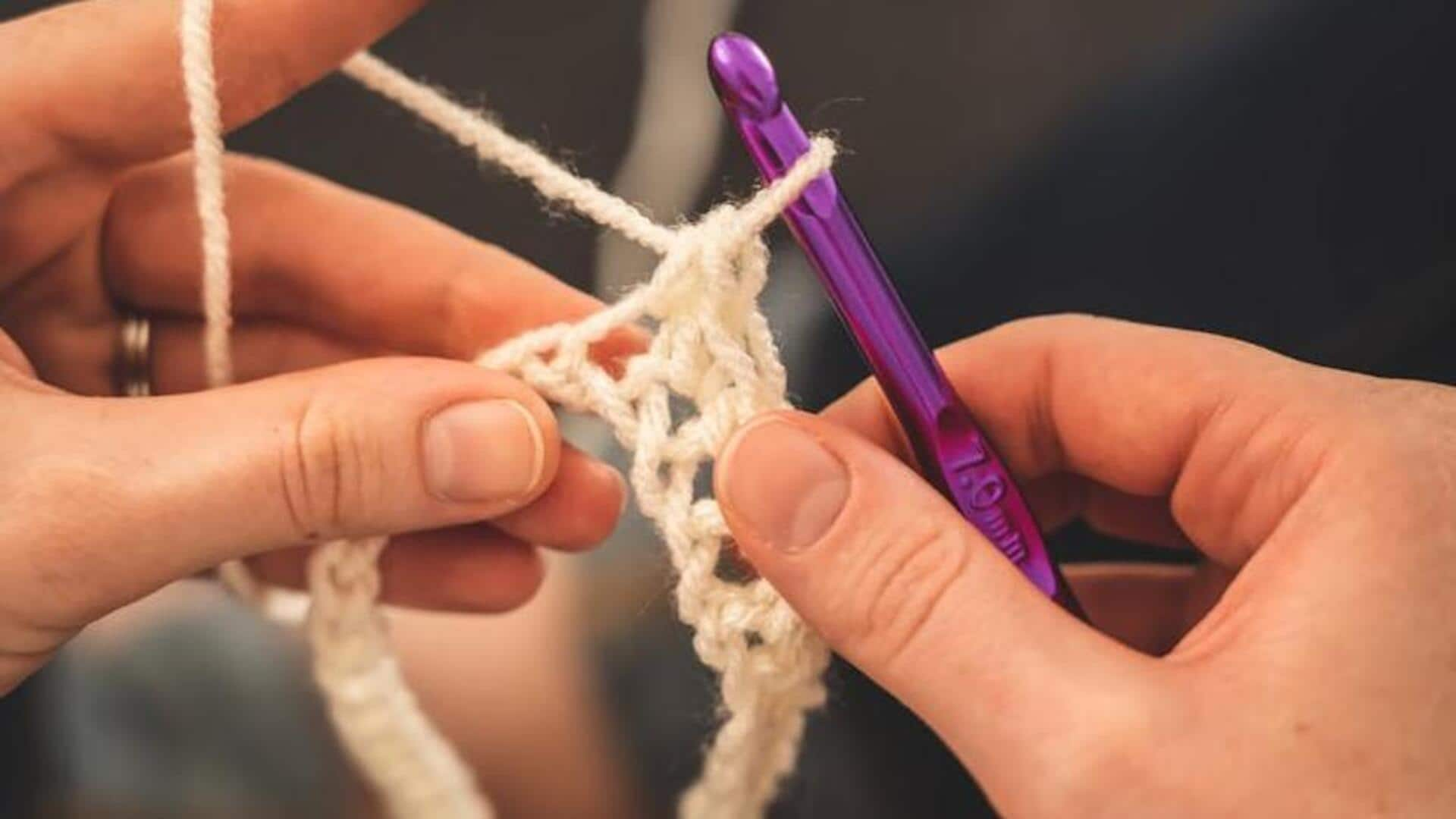 Enhance focus with crochet techniques