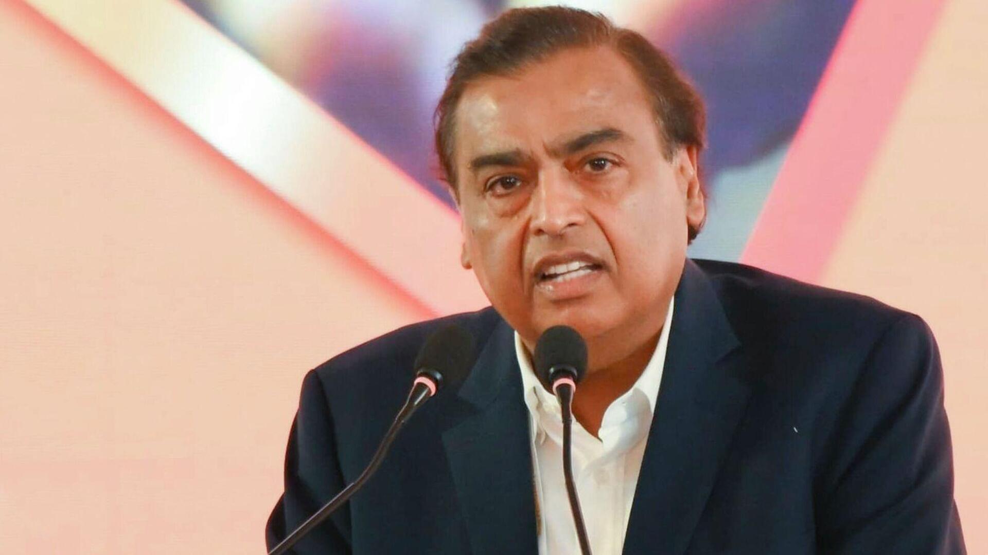 India should lead in AI, but with empathy: Mukesh Ambani