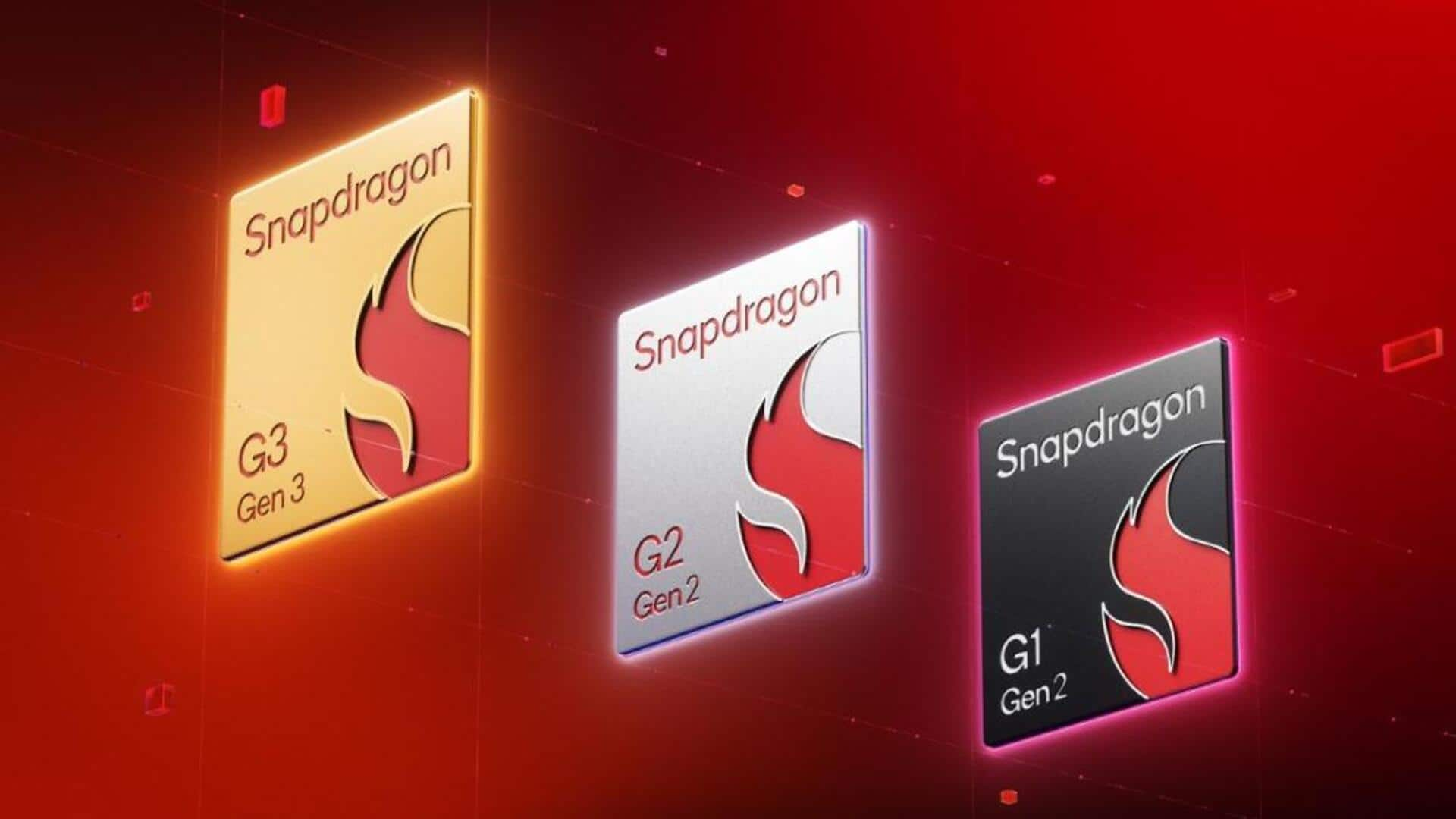 Qualcomm unveils new chips for handheld gaming consoles