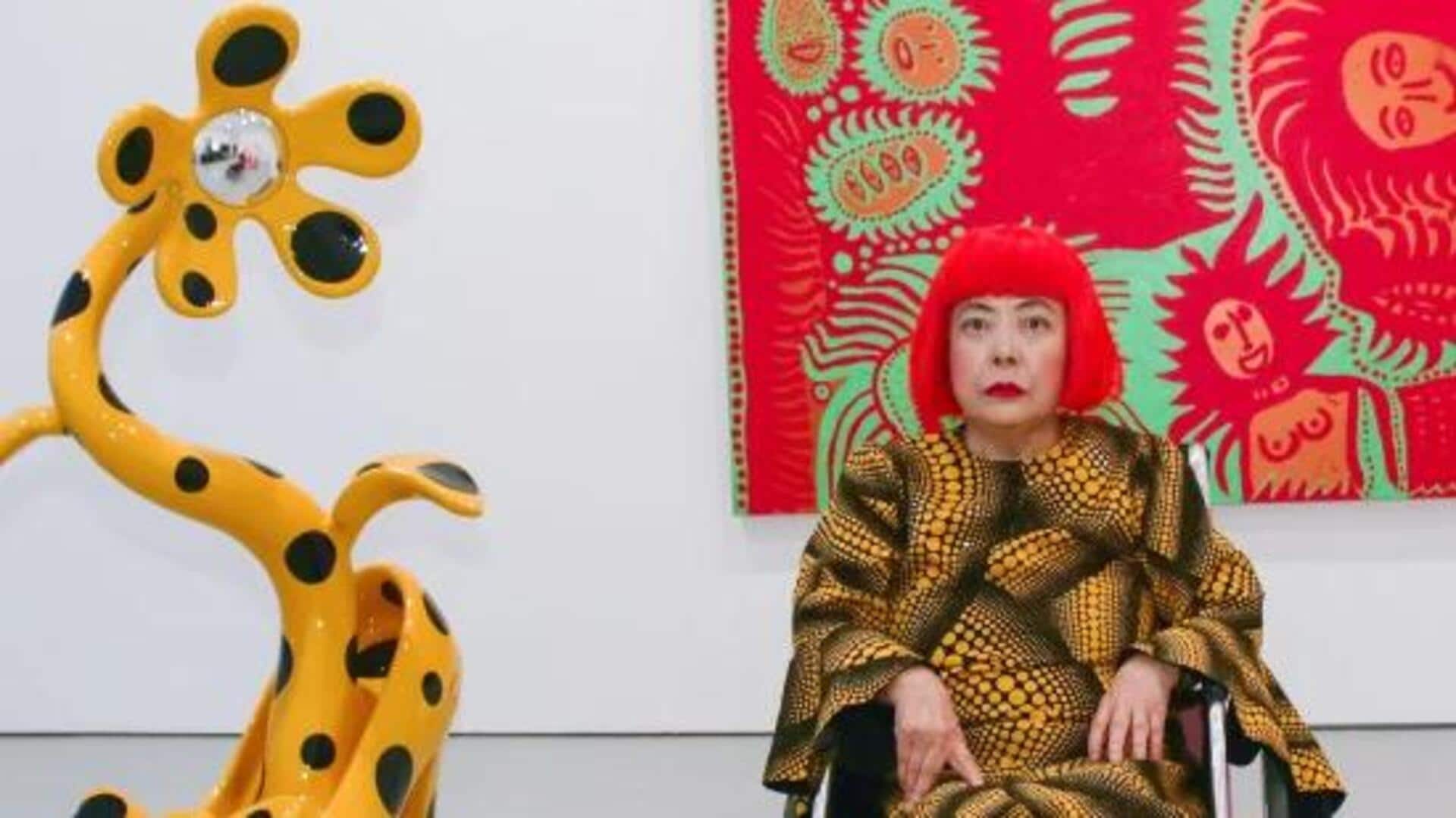 Yayoi Kusama (97), artist known for polka dots, dies