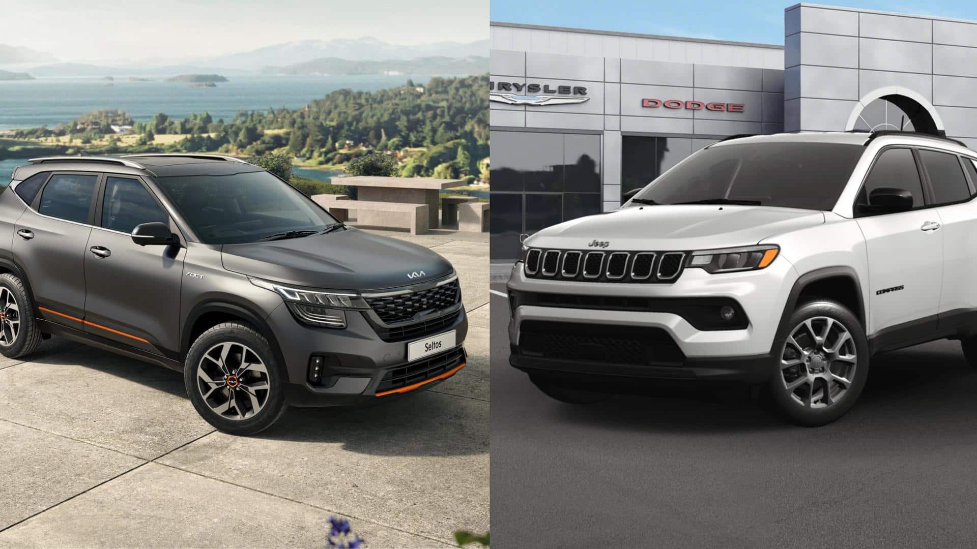 Is top-end Kia Seltos X-Line better than entry-level Jeep Compass