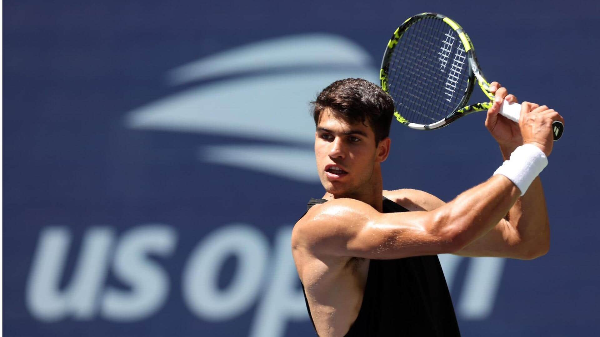 US Open 2024: Carlos Alcaraz attains this unique feat