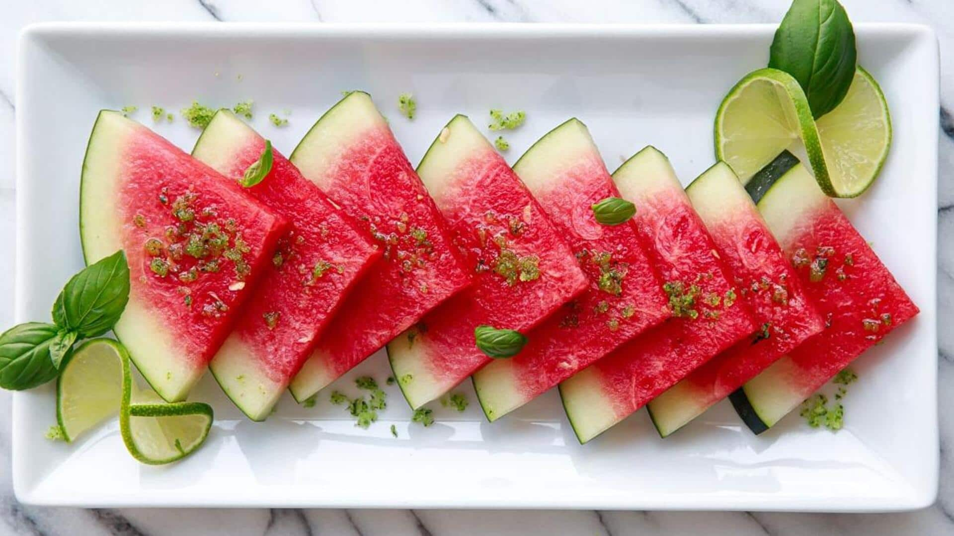 Basil and watermelon: 5 refreshing combinations to try