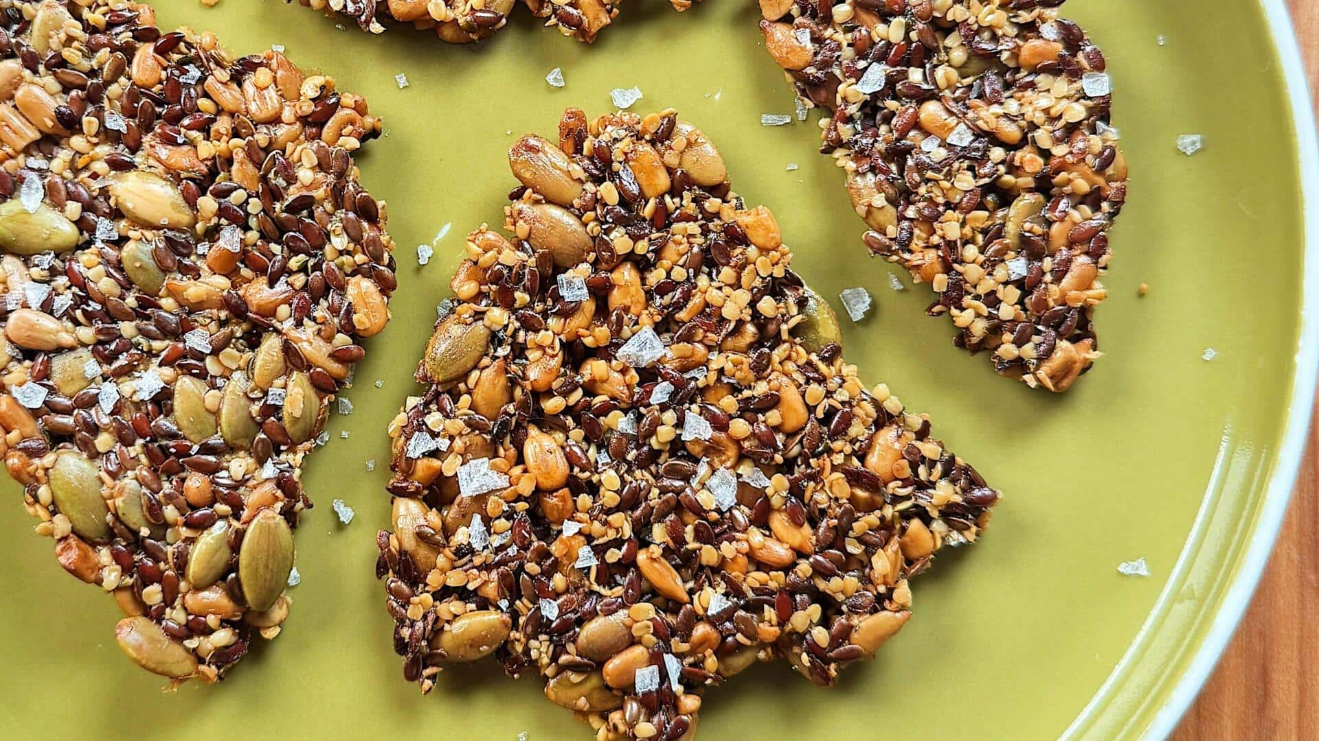 Seed-based crackers you'll love Seed-based crackers you'll love