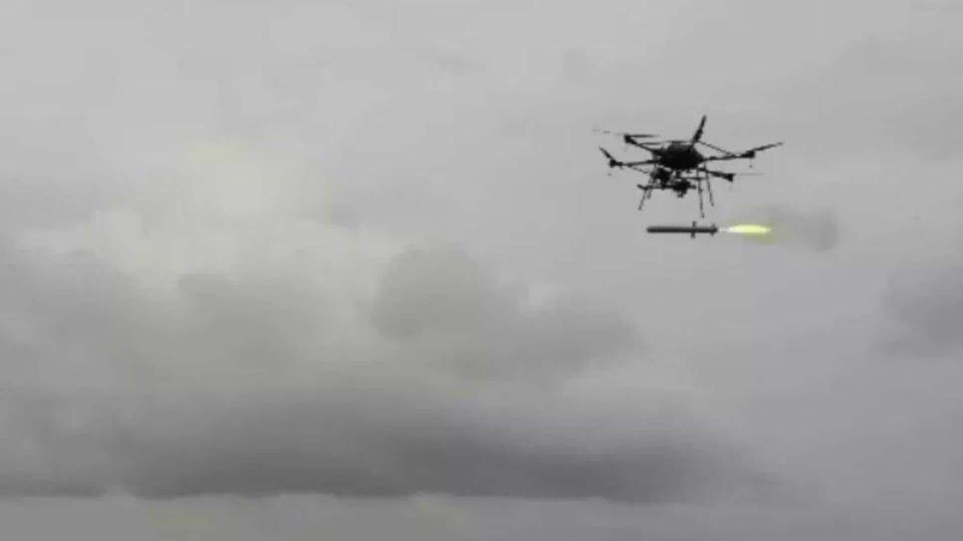 India successfully test-fires drone-launched precision-guided missile in Kurnool