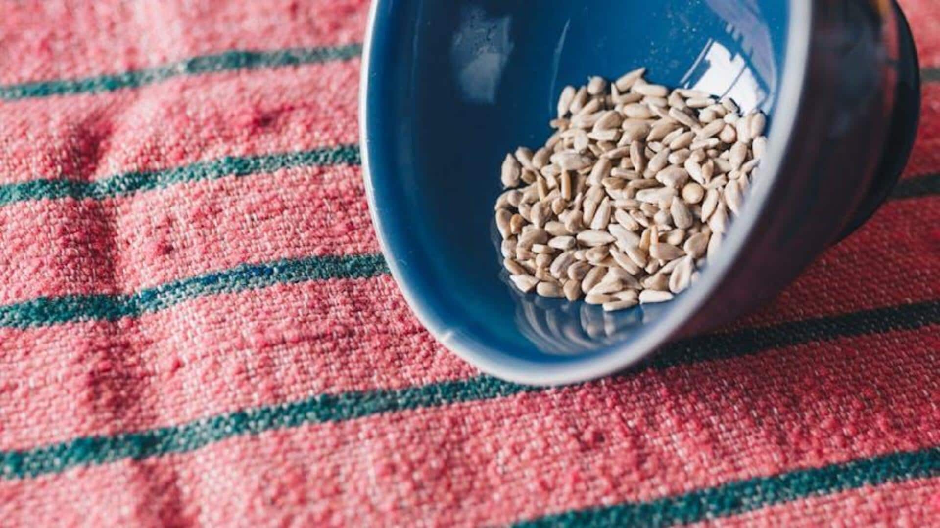 Swap salted nuts for sunflower seeds: Here's why