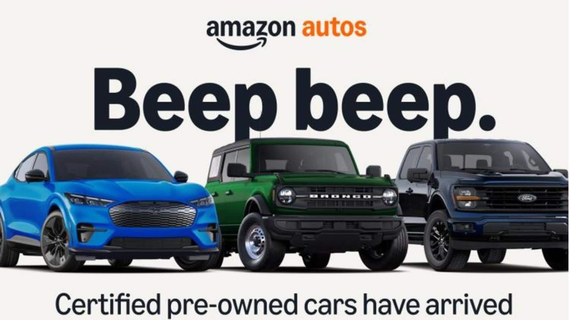 Amazon now lets you buy pre-owned Ford cars in US