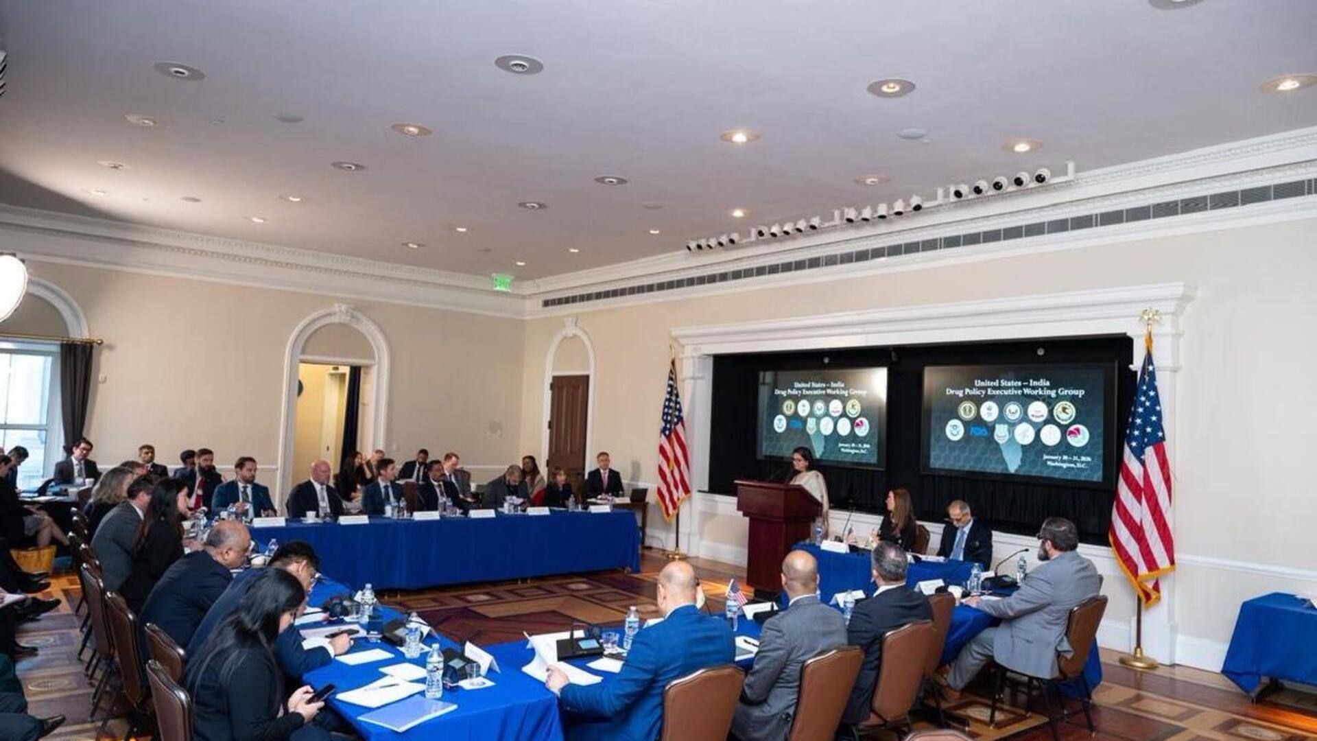 US, India launch joint working group against drug trafficking