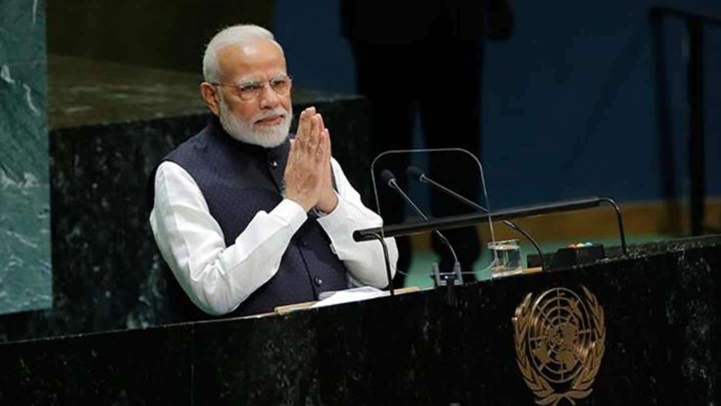 Modi to address UNGA on Saturday Modi to address UNGA on Saturday