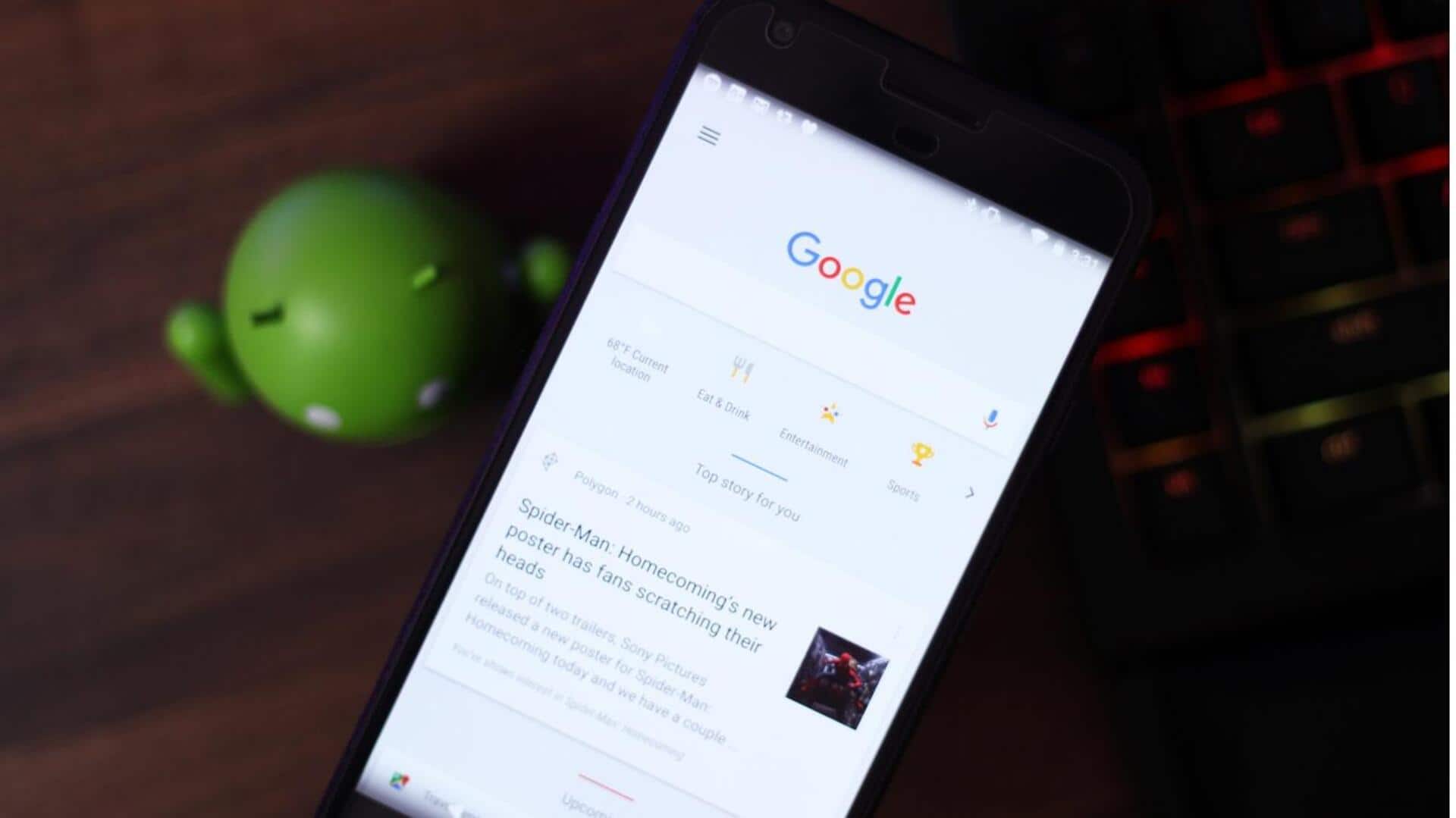 Google app may soon get bottom search bar on Android