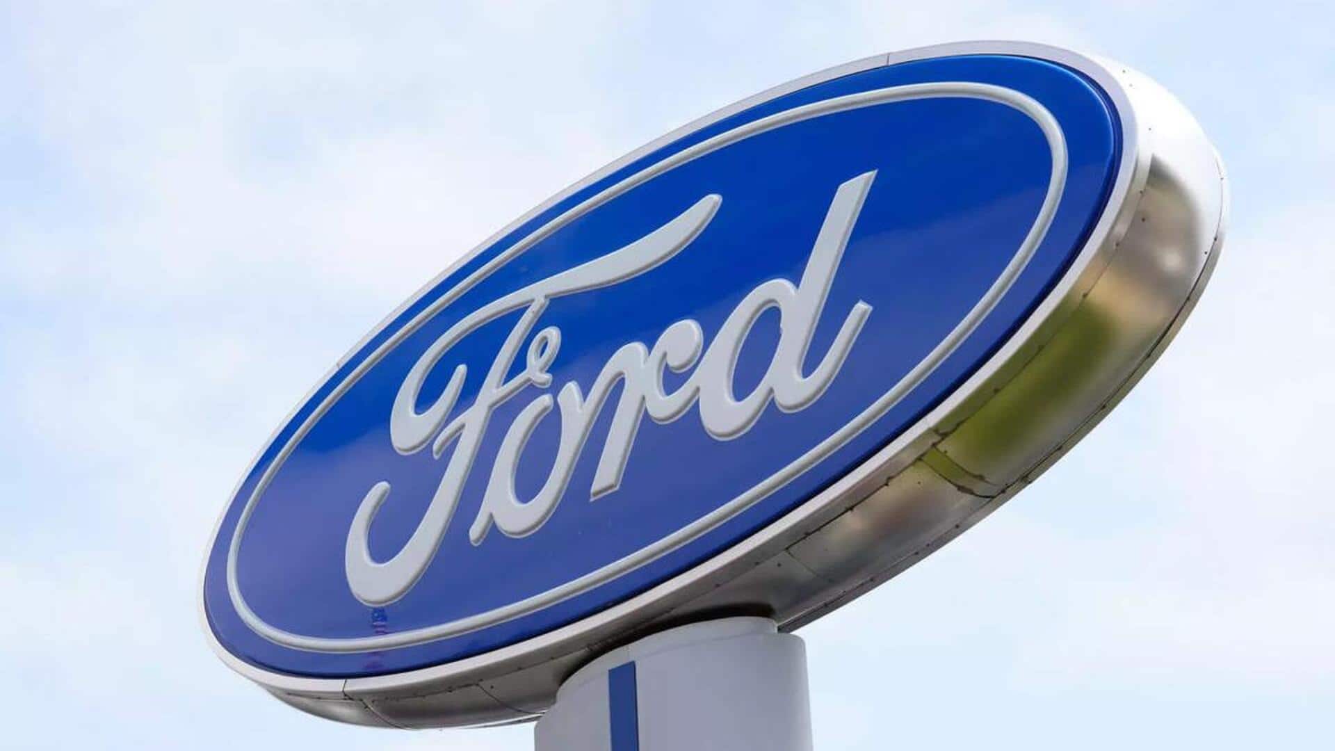 Ford files patent for retractable frunk screen in future EVs