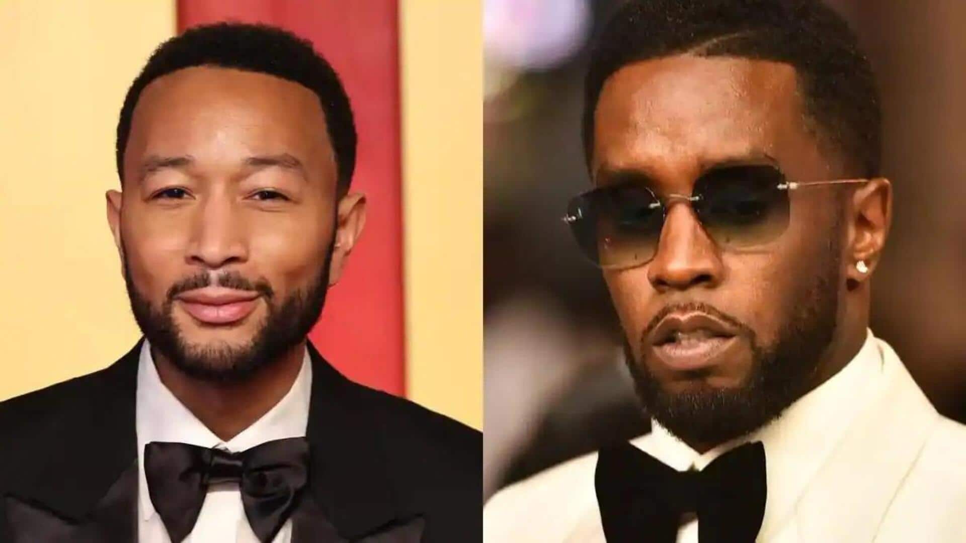 'It's a shame': John Legend 'horrified' by Diddy's assault allegations