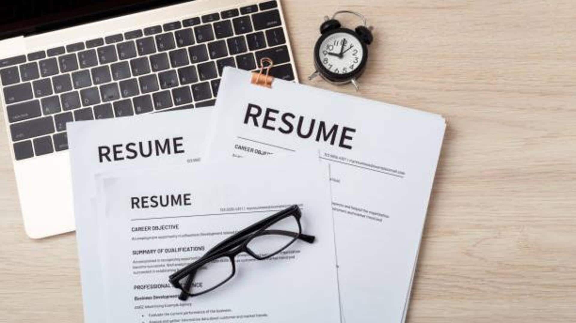 How to improve your resume writing skills 