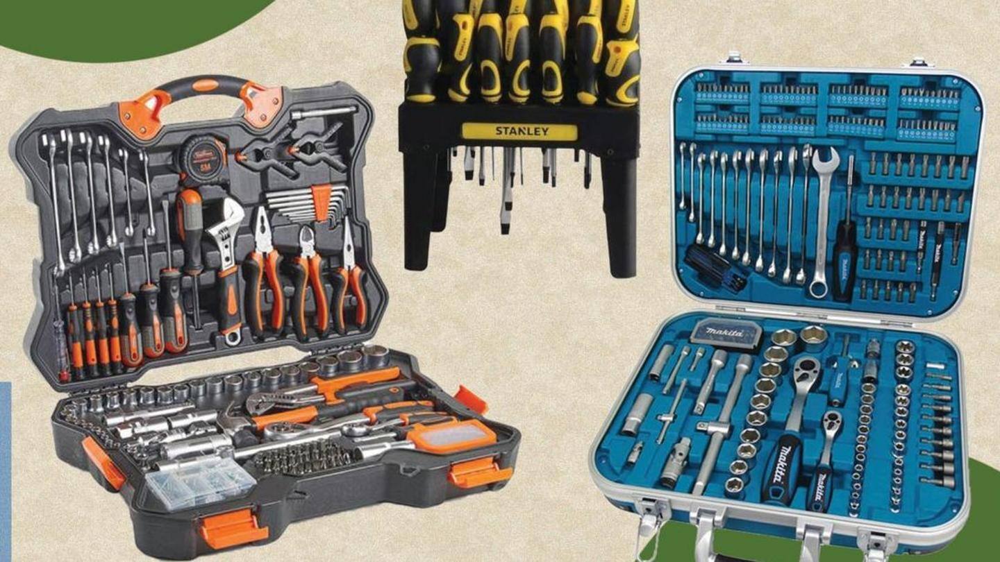 Hand tool kit for firmly gripping household items