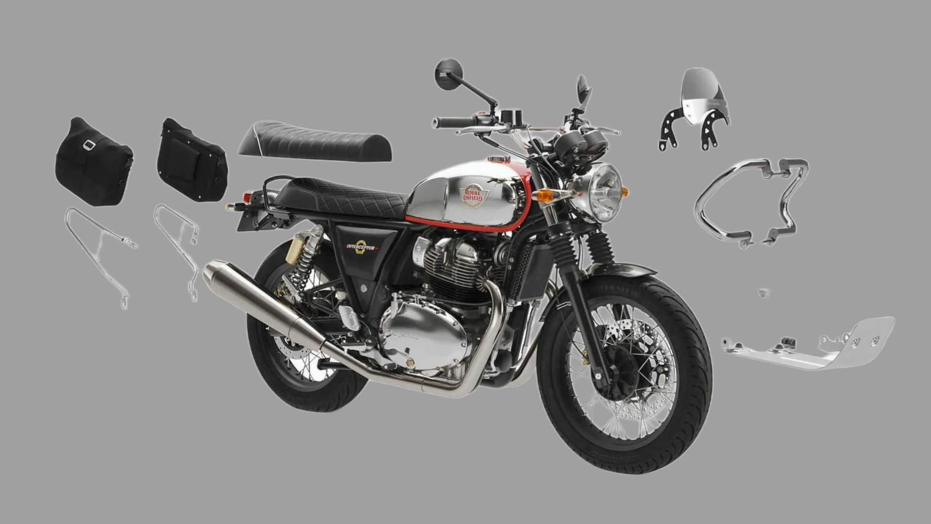 Top features of the Royal Enfield Interceptor 650 Lightning