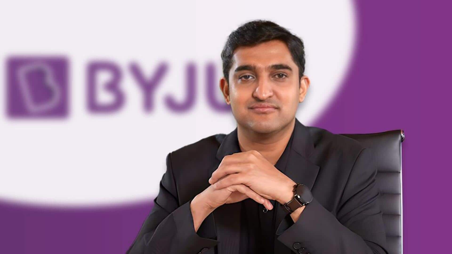 BYJU'S India CEO Arjun Mohan resigns, founder Raveendran takes charge