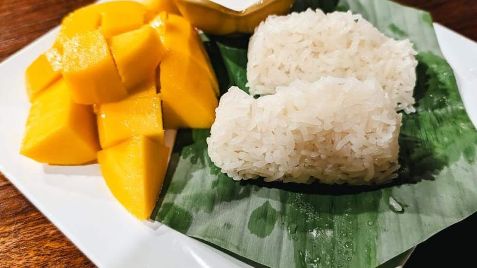 Check out this Thai mango sticky rice recipe