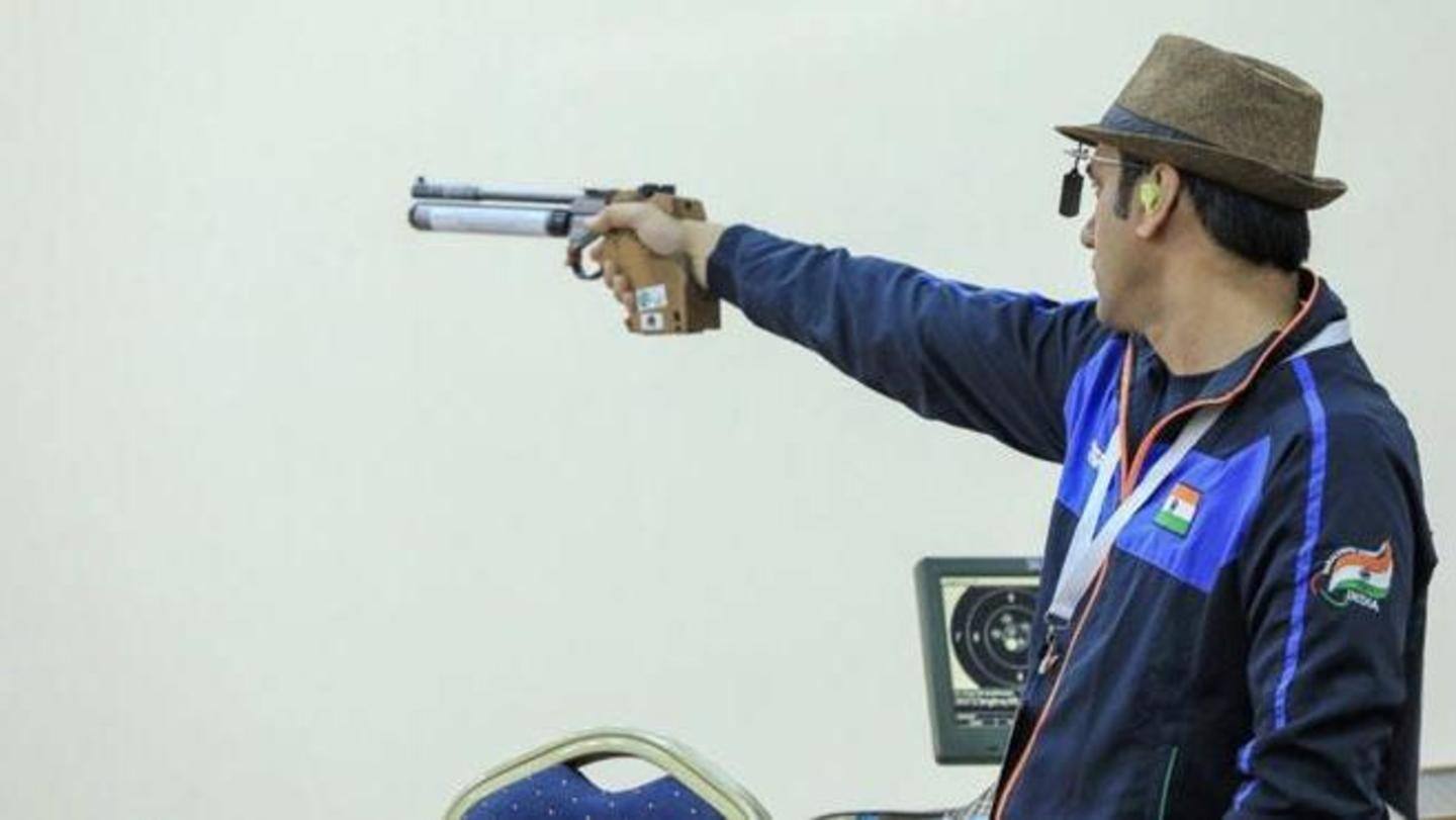 Singhraj finished third despite stumbling Singhraj finished third despite stumbling