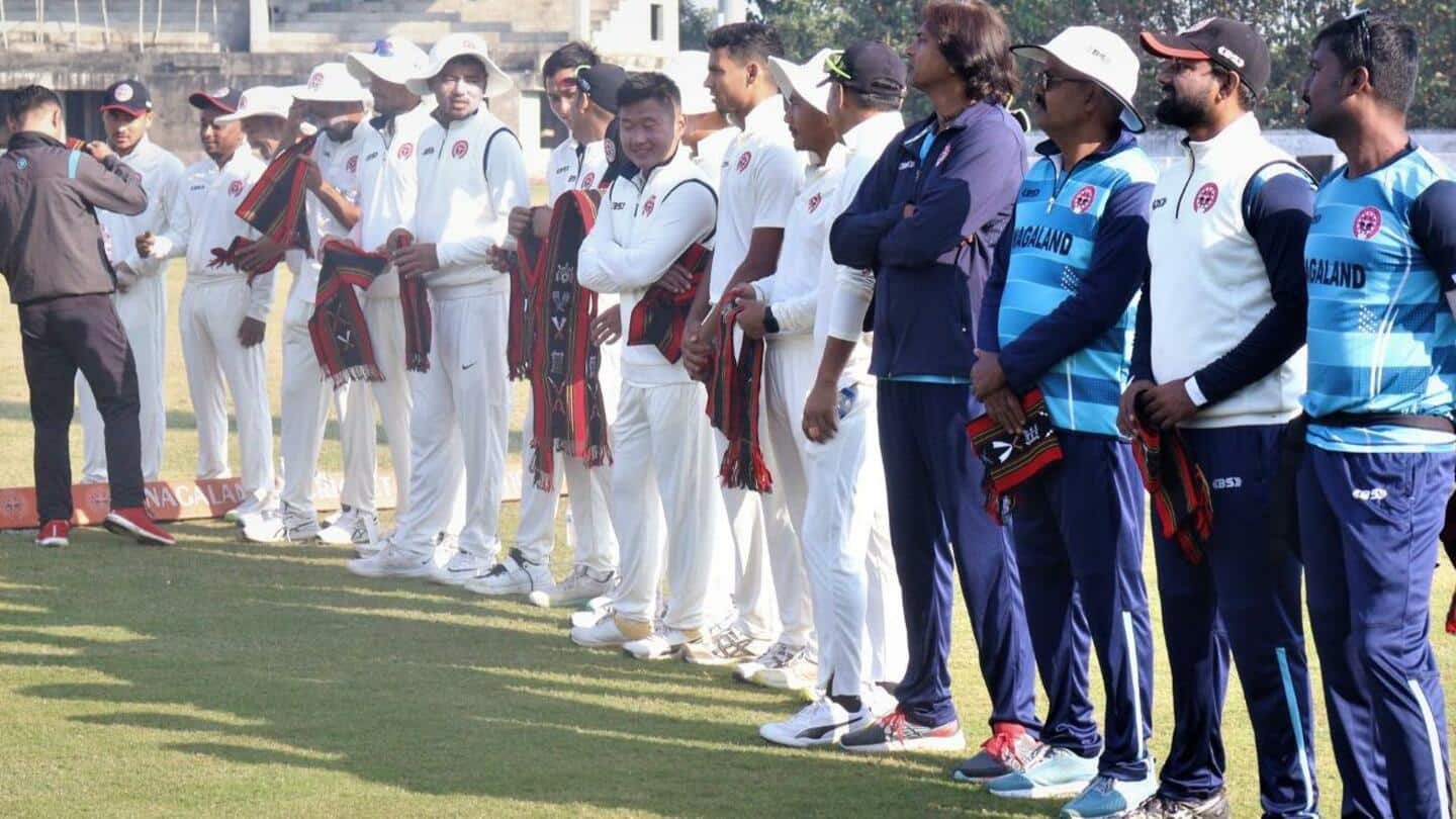 Nagaland register second-lowest total in Ranji Trophy in 41 years