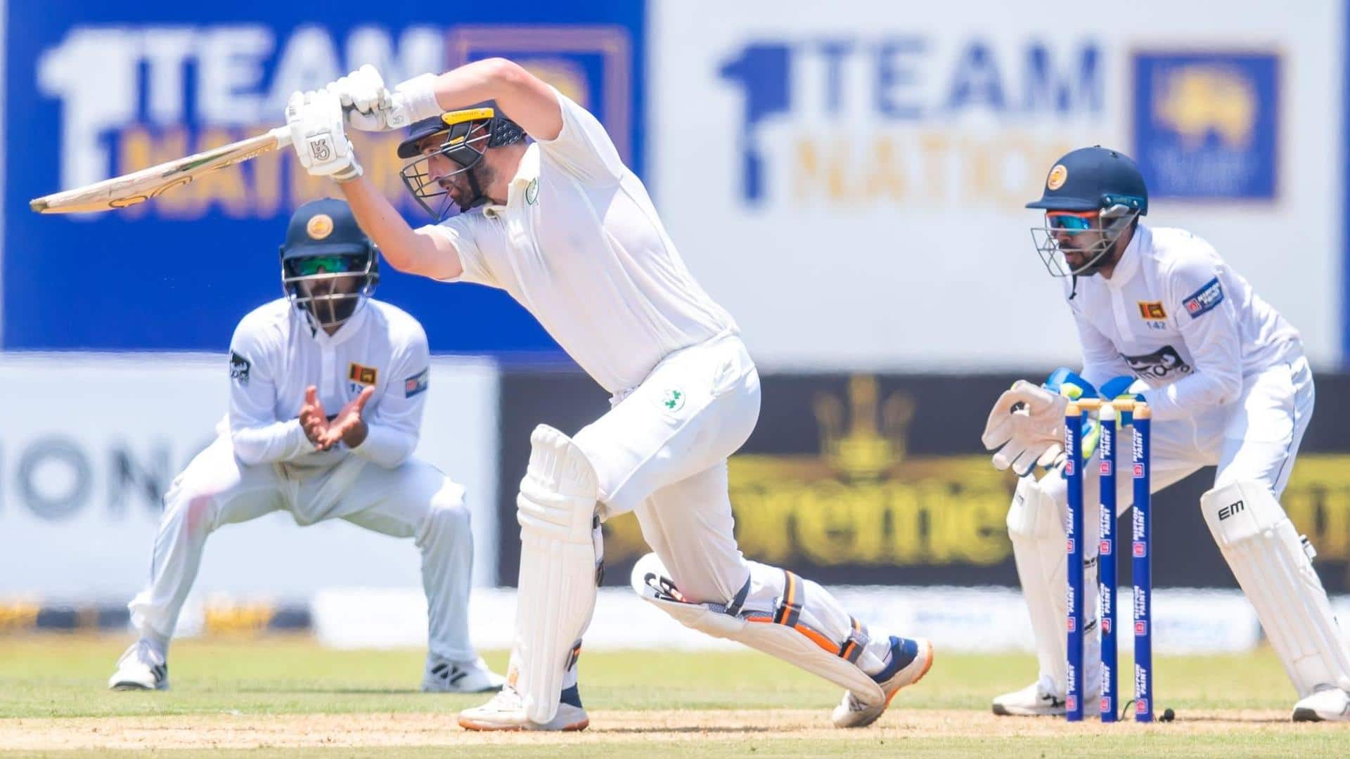 Andrew Balbirnie becomes Ireland's leading run-getter in Tests: Key stats