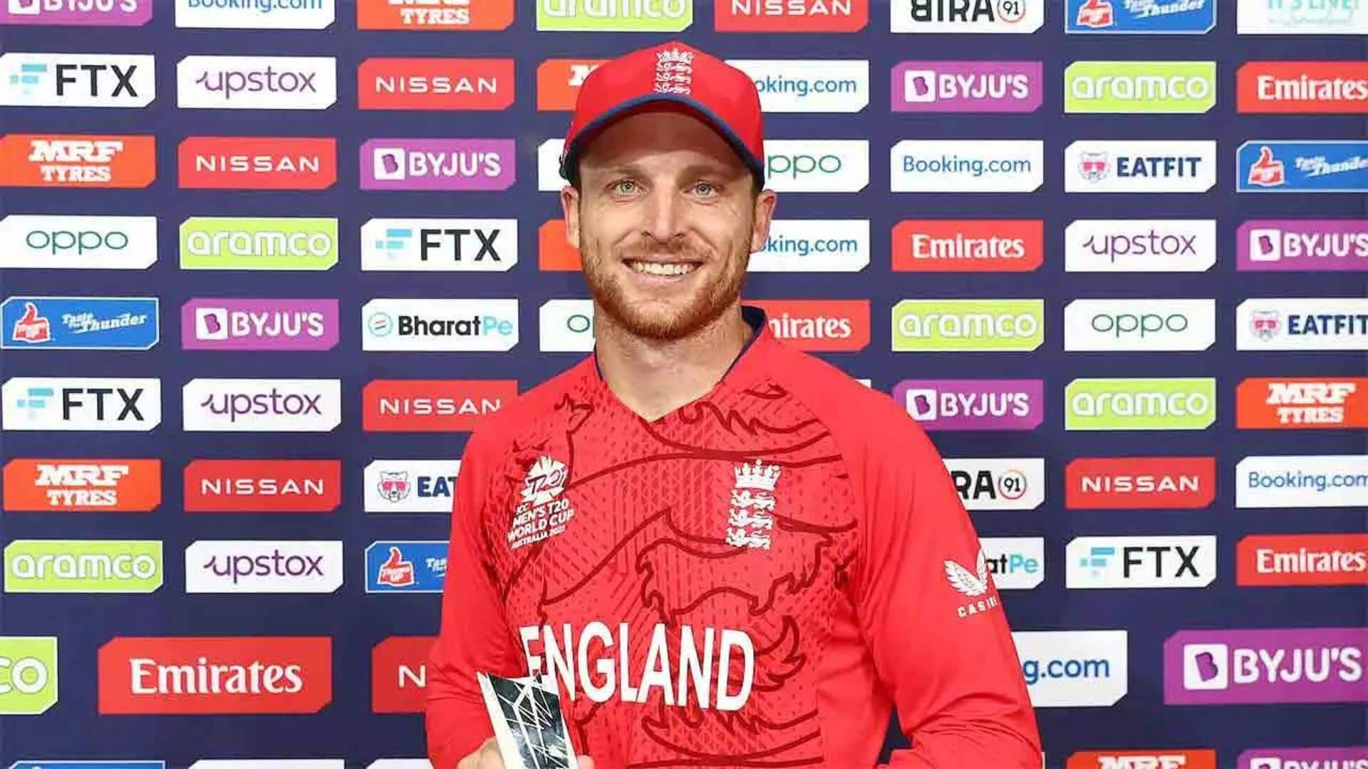 Jos Buttler becomes first Englishman with 500 T20 sixes: Stats