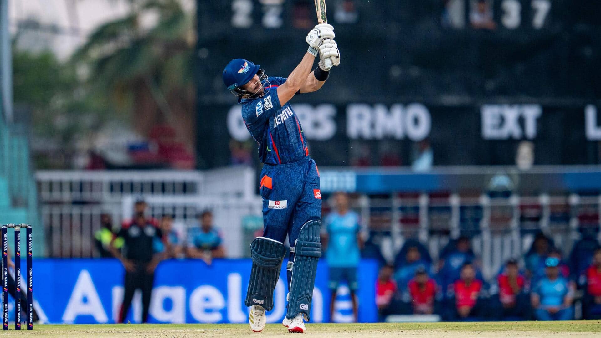 Aiden Markram hammers his fifth half-century of IPL 2025 Aiden Markram hammers his fifth half-century of IPL 2025