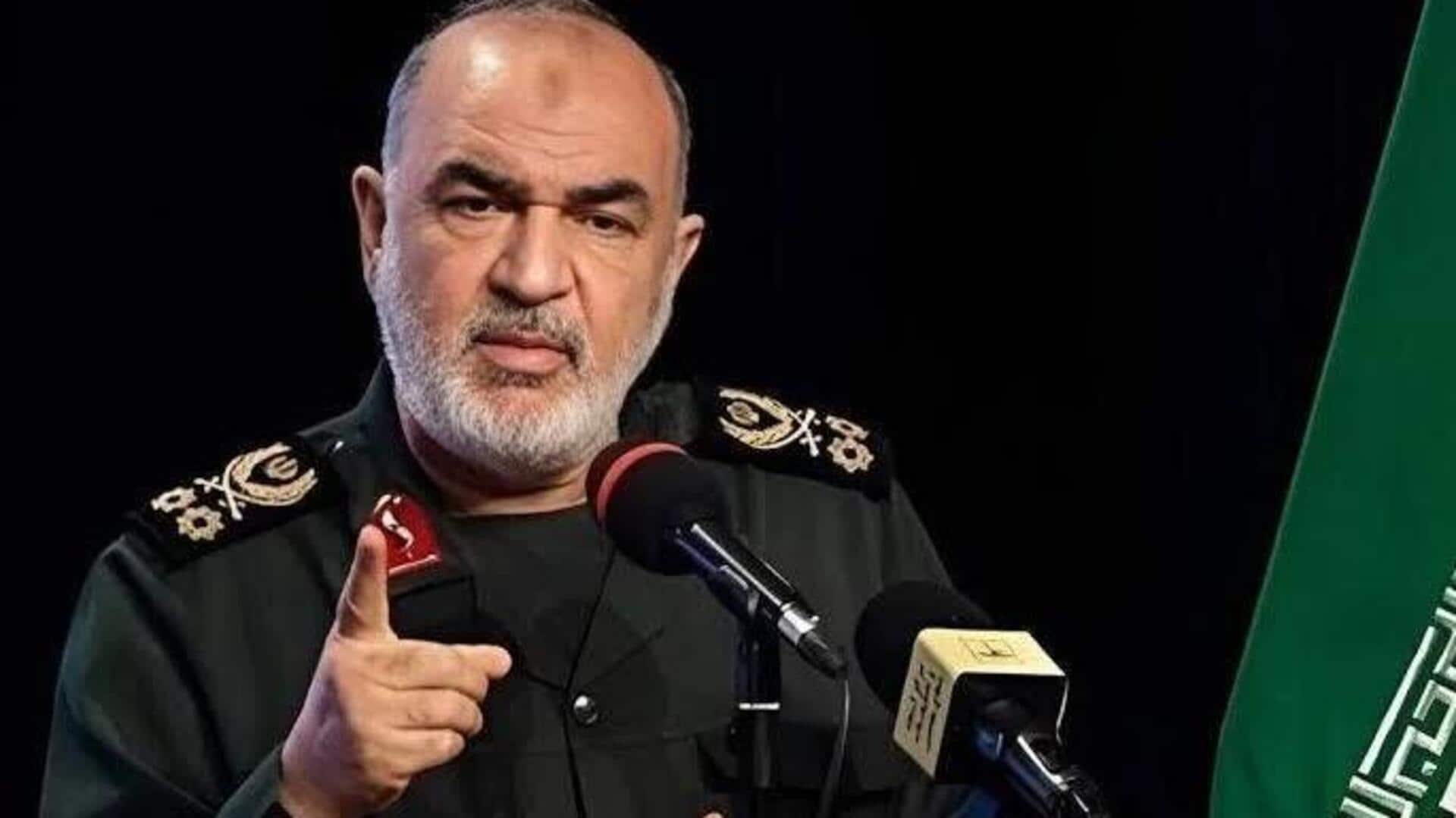 Iran's Revolutionary Guards chief Hossein Salami killed in Israeli strike Iran's Revolutionary Guards chief Hossein Salami killed in Israeli strike