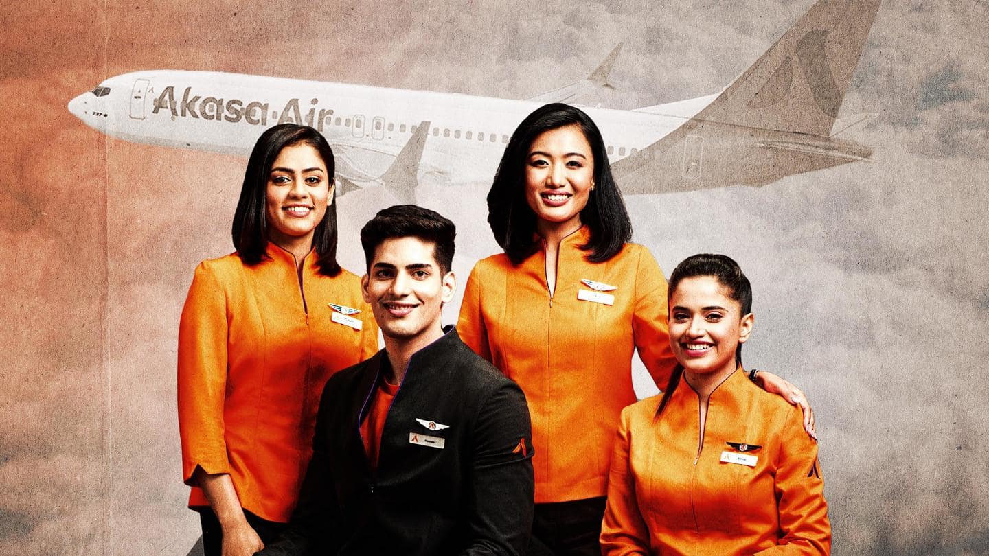 Akasa Air boasts new crew uniforms as youthful, eco-friendly