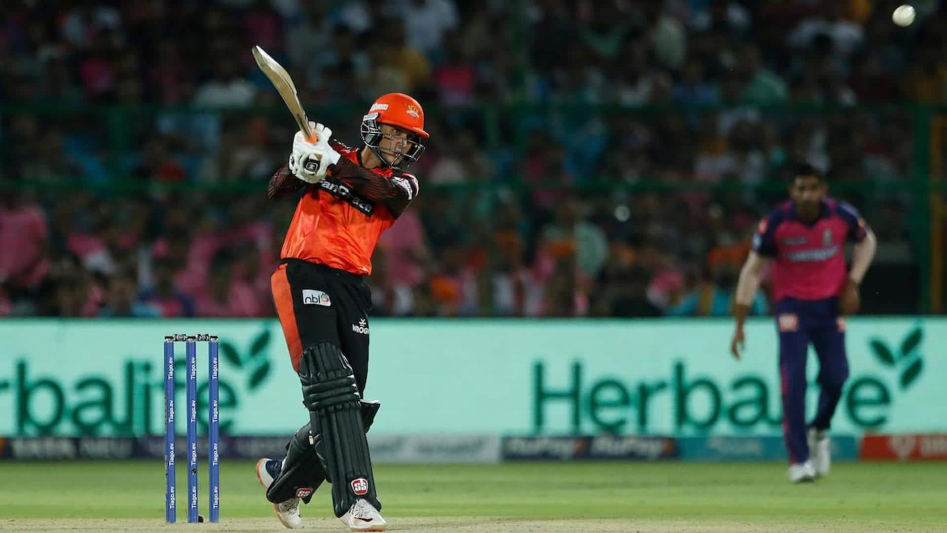 RR vs SRH: Abhishek Sharma smokes his fourth IPL fifty