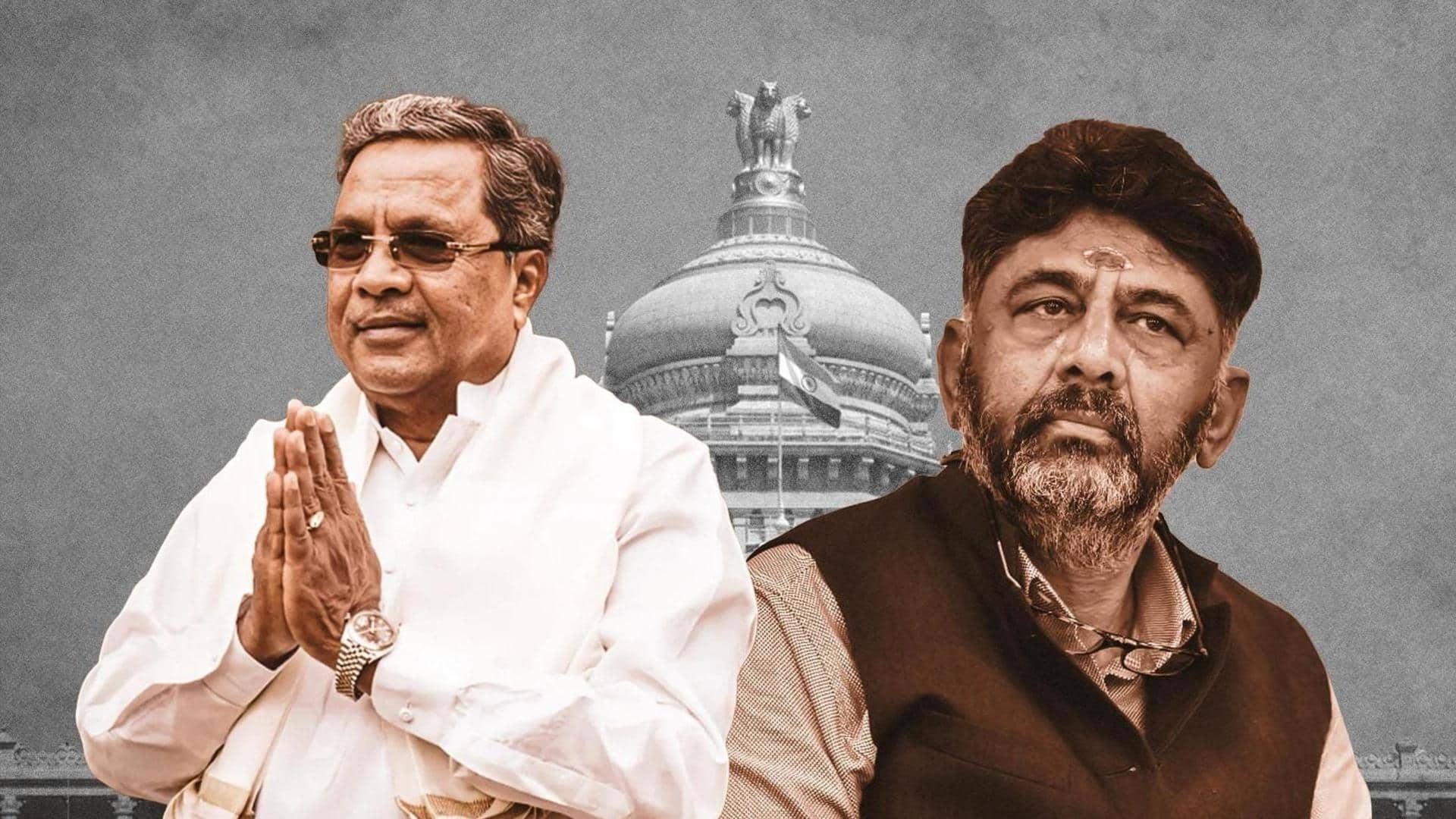 Karnataka swearing-in ceremony: Siddaramaiah, Shivakumar, 8 ministers take oath today