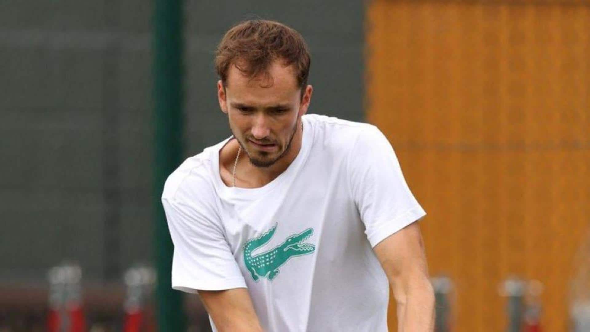 2023 Wimbledon, Daniil Medvedev reaches third round: Key stats