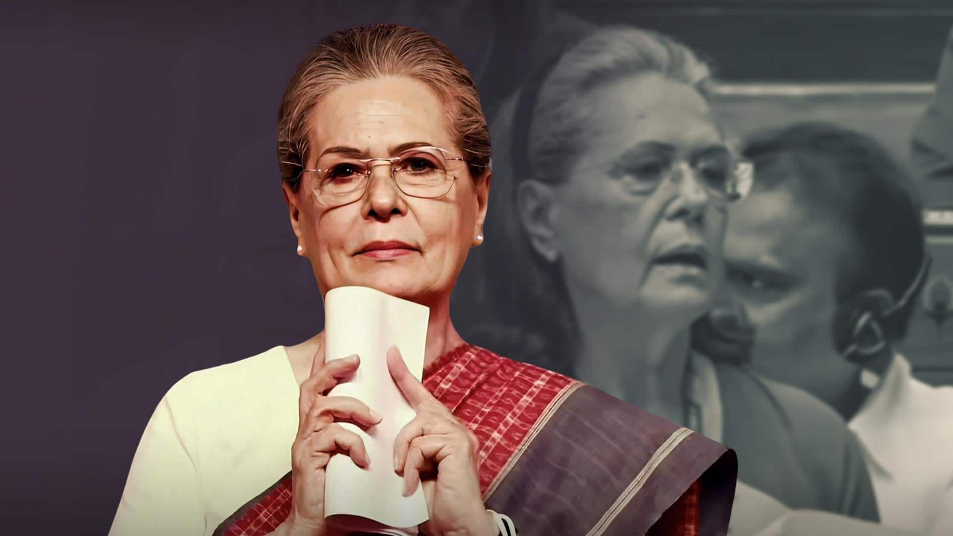 Sonia Gandhi supports Women's Reservation Bill, demands caste census