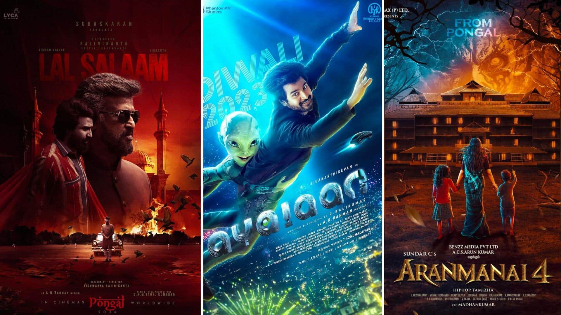 'Lal Salaam' to 'Ayalaan': South films' box-office battle on Pongal