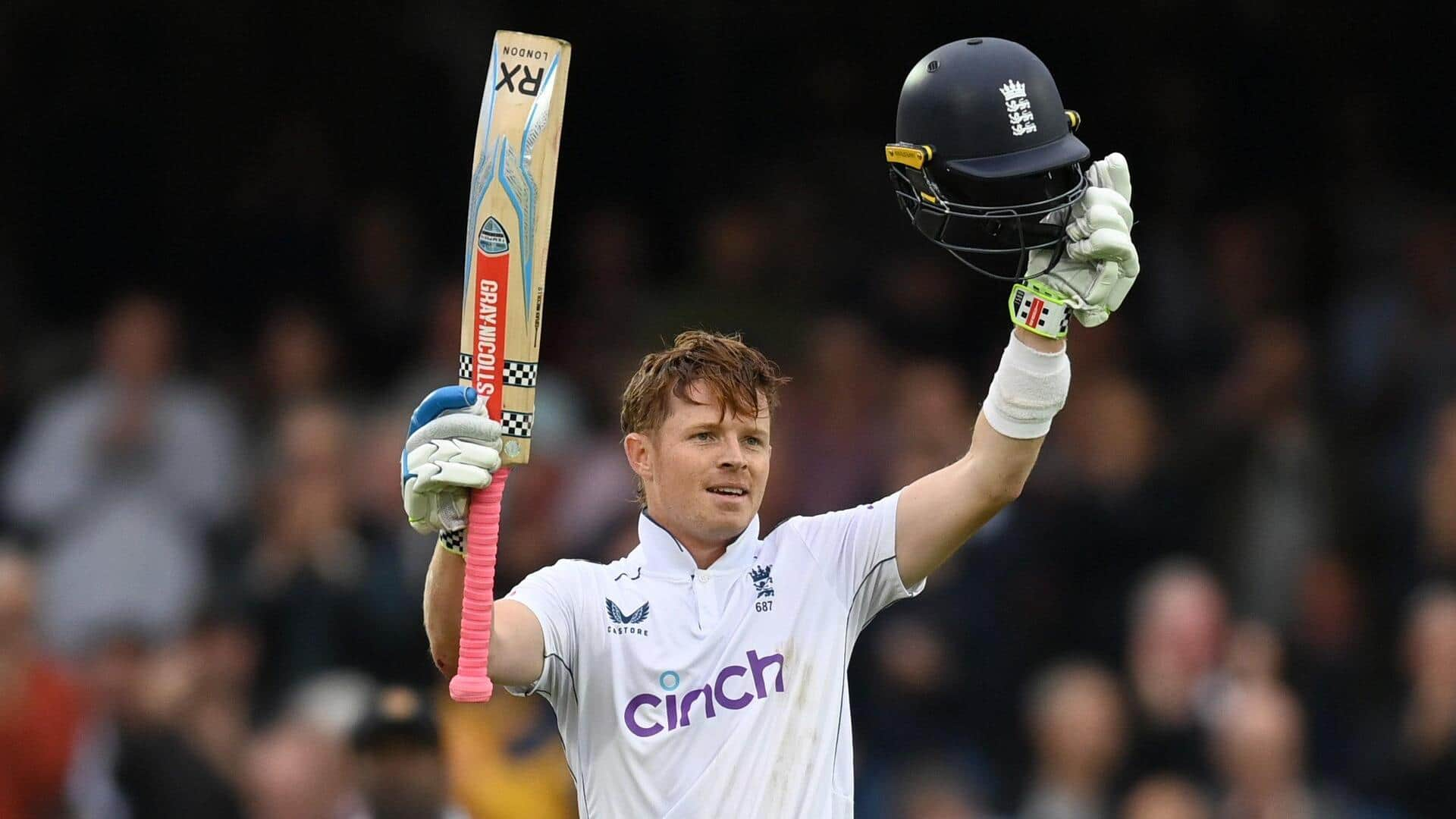 Ollie Pope smashes his 7th century in Tests: Key stats