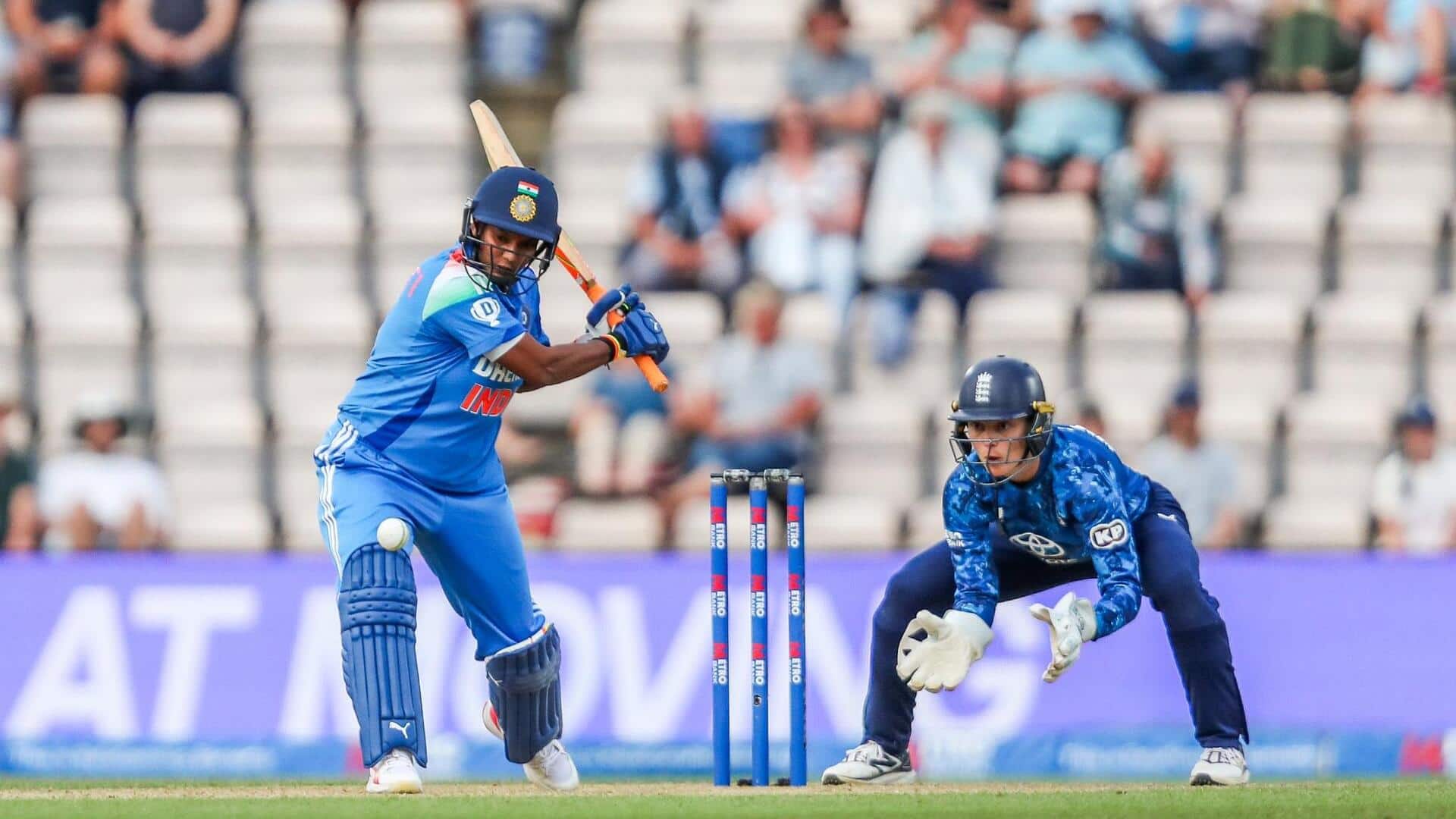 India beat England in 1st WODI, take 1-0 lead: Stats India beat England in 1st WODI, take 1-0 lead: Stats