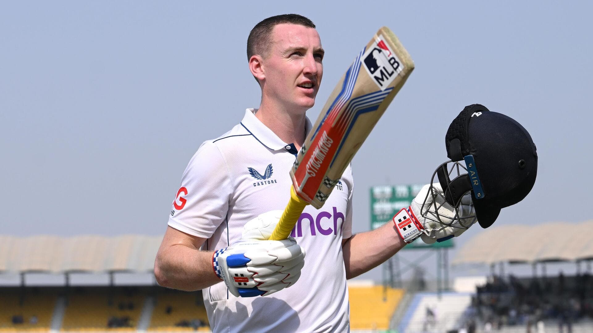 Harry Brook becomes joint-second-fastest Englishman to complete 3,000 Test runs