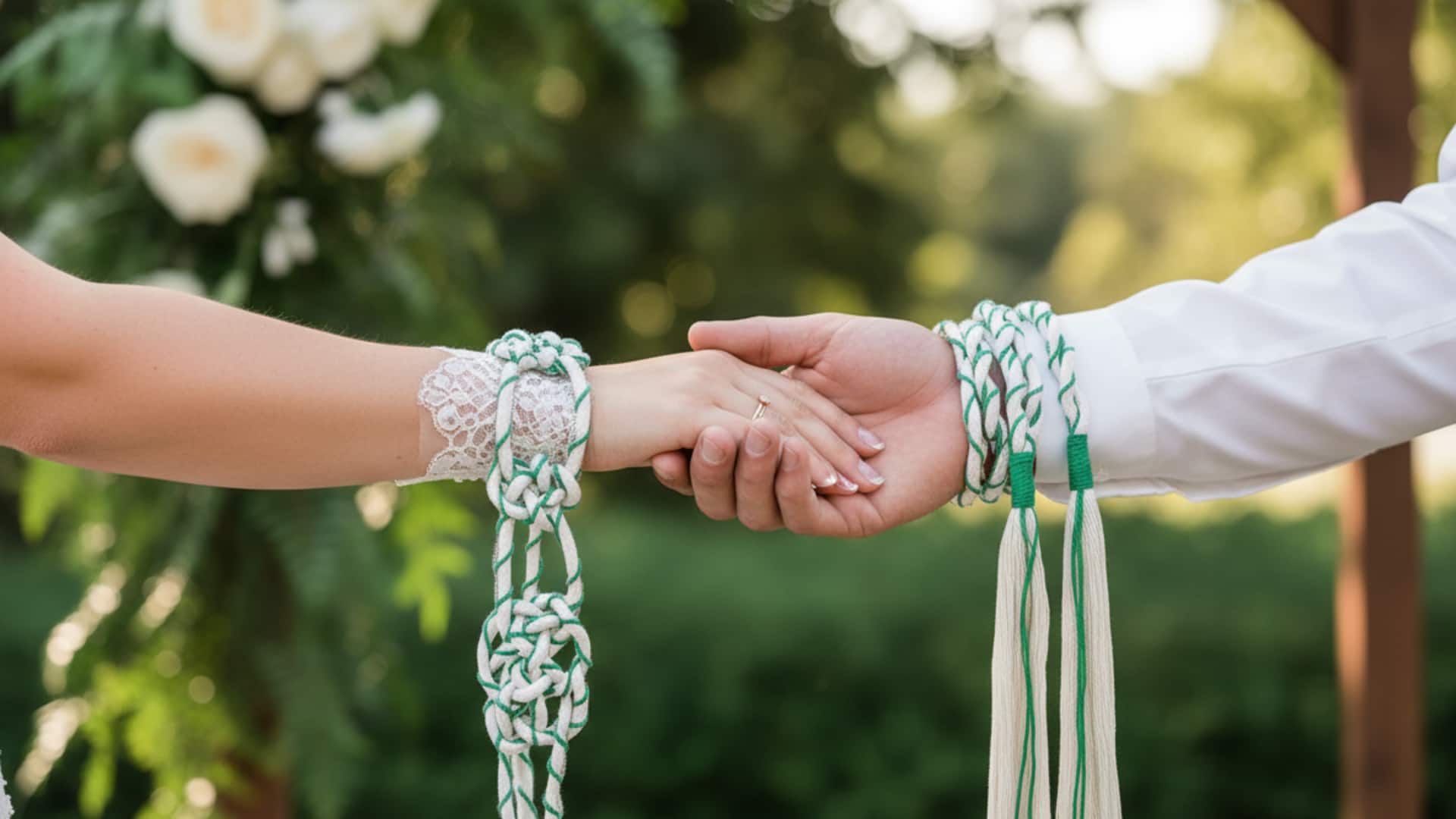 Handfasting is a beautiful Romanian wedding tradition: Know more