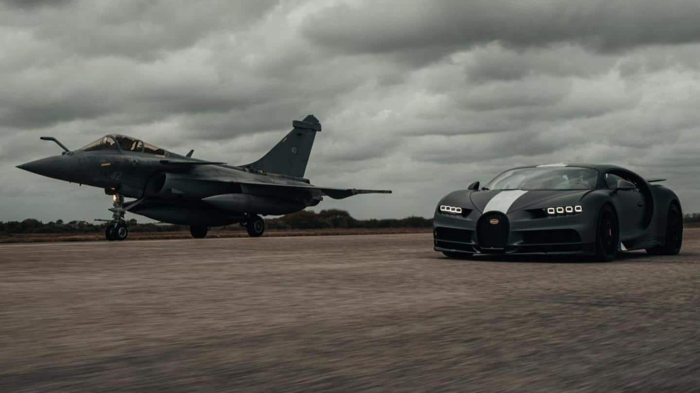 Chiron was humbled by Rafale after 450 meters Chiron was humbled by Rafale after 450 meters