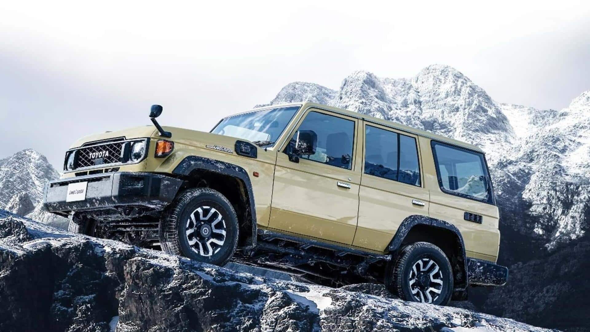 Toyota Re-introduces the Land Cruiser 70 in Japan, Toyota, Global  Newsroom