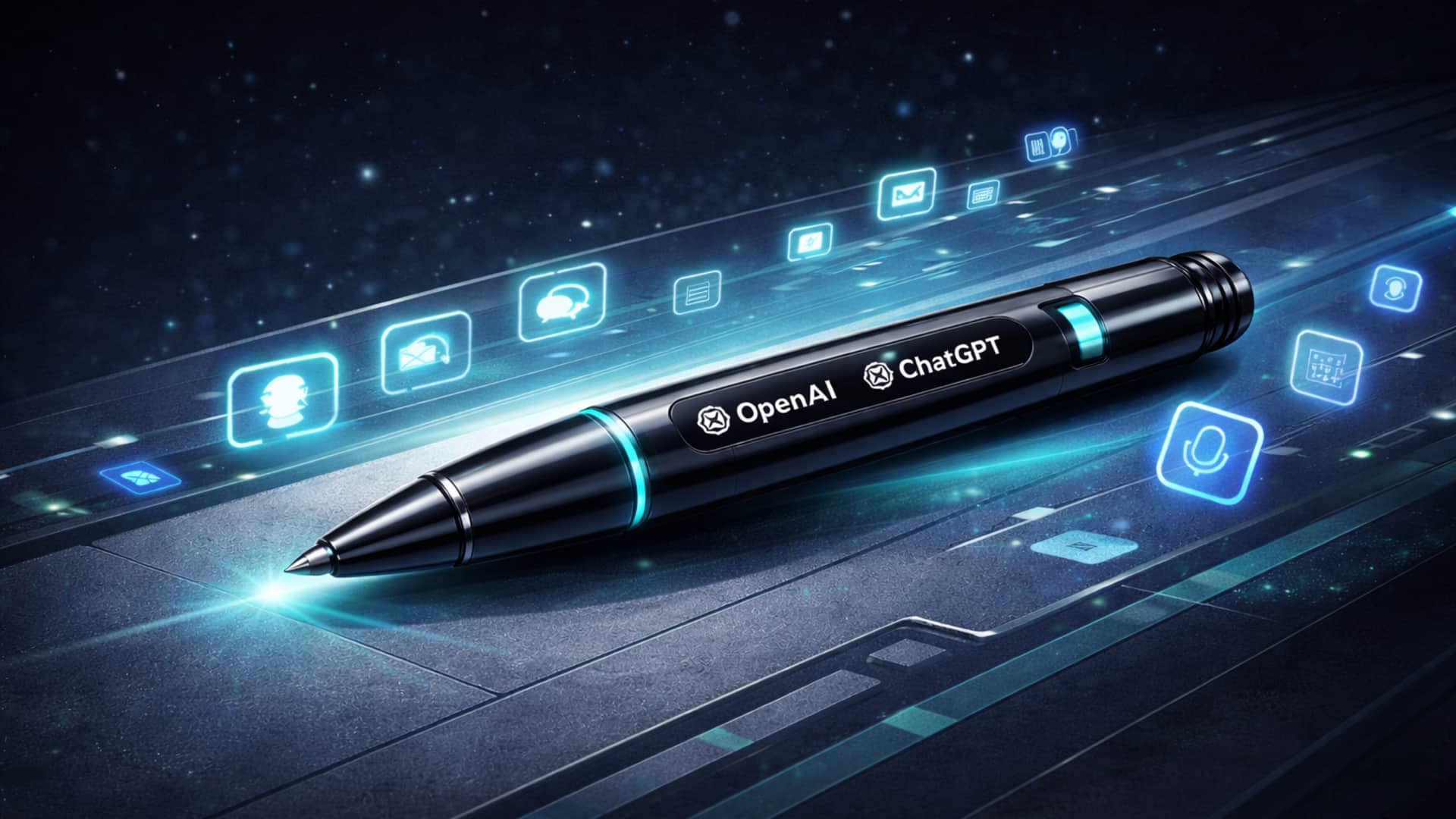 Is OpenAI's first AI hardware a ChatGPT-powered pen?