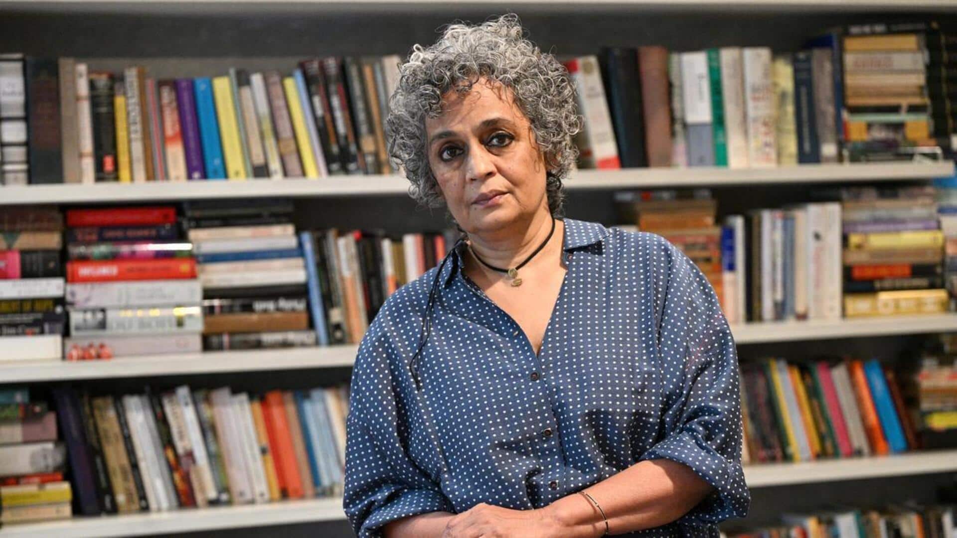 Arundhati Roy withdraws from Berlin fest over jury's Gaza comments